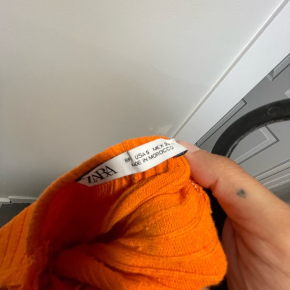 Zara Orange Dress - Picture 4 of 4